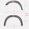 Spec-D Tuning 2500 3500 TEXTURED FENDER FLARES EXCLUDES DUALLY MODELS, 4PK FDF-RAM1925B-PK-MP - alternate 5